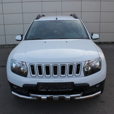Решетка радиатора "Jeep" для Renault Duster (2010-2021) купить недорого с доставкой в Якутск