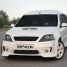 Сетка в бампер "DM style" для L@DA L@ЯGUS (2012-2021) купить недорого с доставкой в Якутск