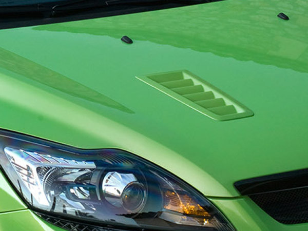 Жабры на капот в стиле "Focus RS" (текстурный пластик) для Ford Focus 2 (2004-2011) купить недорого с доставкой в Якутск