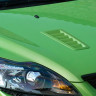 Жабры на капот в стиле "Focus RS" (текстурный пластик) для Ford Focus 2 (2004-2011) купить недорого с доставкой в Якутск