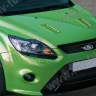 Жабры на капот в стиле "Focus RS" (текстурный пластик) для Ford Focus 2 (2004-2011) купить недорого с доставкой в Якутск